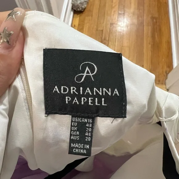 Adrianna Papell floral midi dress - Picture 4 of 4